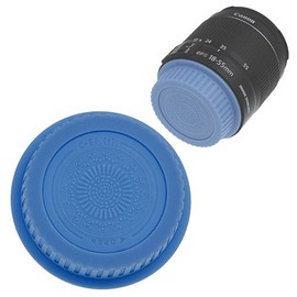 Fotodiox Designer Rear Cap for Canon EOS (Blue)