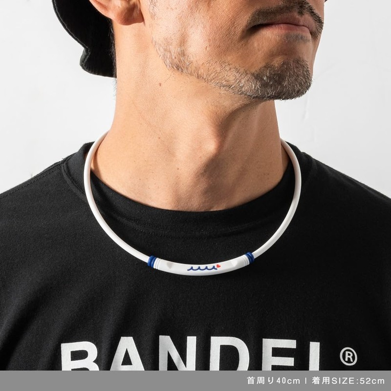 BANDEL バンデル BANDEL×muta Healthcare BOLD Necklace Lite Sports White 52cm