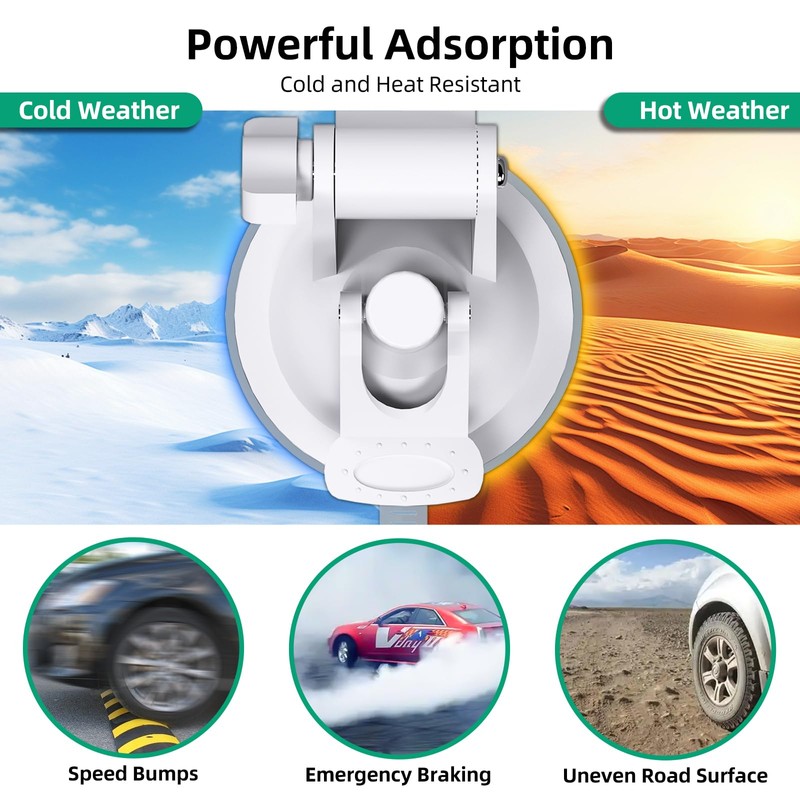 MLUPODY Starlink Mini Mount with Adjustable Design & Strong Suction