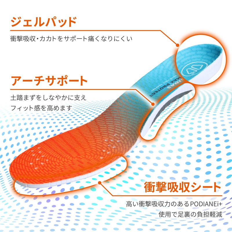 【SIDAS】Sidas Max Protect Jump M (25.0 cm - 26.5 cm)