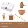 Matcha Whisk Set, Bamboo Matcha Kit Includes Bamboo Whisk, Matcha