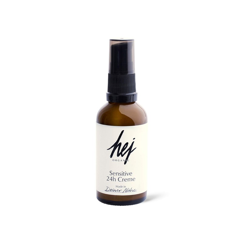 HEJ ORGANIC Face Cream for Sensitive Skin Natural Cosmetics 24-Hour