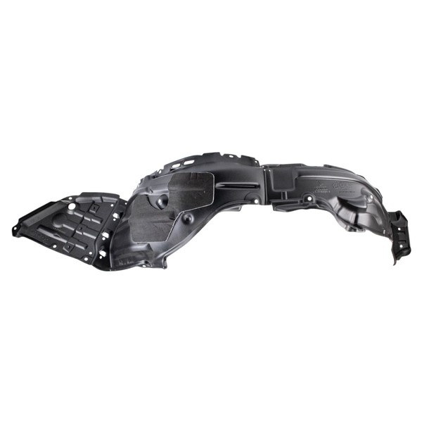 TRQ TRQ Front Right Inner Fender Liner Black Passenger Side
