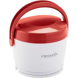 Crock-Pot New Crock-Pot Lunch 20oz Bento Box Food Warmer Container, Red & White