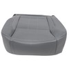 FZJDSD Gray Driver & Passenger Side Bottom Leather Replacement Seat