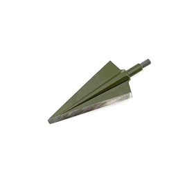 VPA Single Bevel Broadheads 3 Pack 125 150 175 200 250 300 Grain 1 1/8" Carbon/Premium Tool Steel Right/Left Bevel for Compound Crossbow Traditional (Left Bevel 300 Grain, 58 HRC Premium Tool Steel)