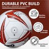 Synco Thunder Fußball – Größe 5 Trainings- & Spielball 3-lagiges