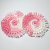 Crochet Cotton Car Coasters for Cup Holders, Handmade Boho Style