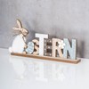 levandeo Easter Wooden Table Decoration with Letters Design 34 x