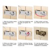 Hasp and Staple with Padlock, 3 Inch Padlock Hasp and