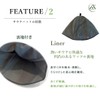 Saunarior Sauna Hat, Imabari Towel, Men's, Women's, Large, Deep, Popular,