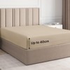 Small Double Bed Fitted Cotton Bedsheets - 100% Cotton Single