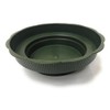 INERRA Floral Junior Bowls - Green Round Plastic Florist Dishes