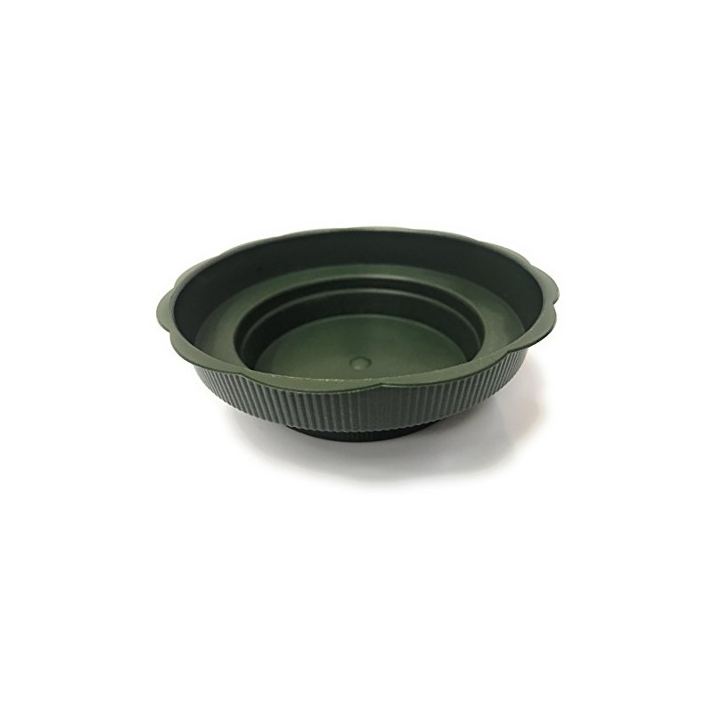 INERRA Floral Junior Bowls - Green Round Plastic Florist Dishes