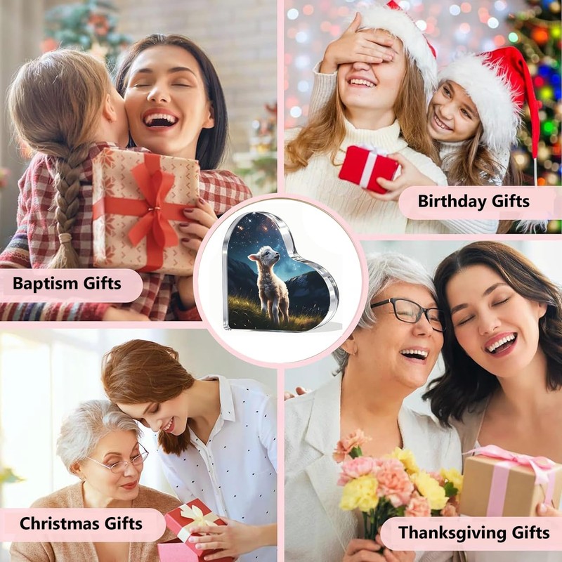 Christian Gifts for Women, Lamb of God Plaque Religious Gift