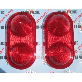 CARS, Inc. 1950-1952 Buick Tail Light Lenses. Pair Guide #5939073. Special Super Roadmaster