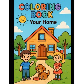 welcome to my home: A Cozy Coloring Book Full of Fun Home Activities for Kids