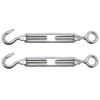 M8 x 120mm Eye & Hook Turnbuckles Wire Tensioner Strainer