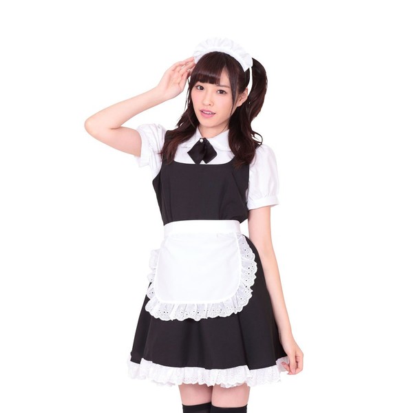 A & TCollection blockbuster fresh maid /! Pure white ~ black maid One Size