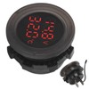 Dual Display Temperature Voltmeter Clear Stable Display Waterproof Simple Installation