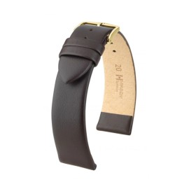 Hirsch Toronto L brown calf leather watch strap 14 mm 03702010-2-14