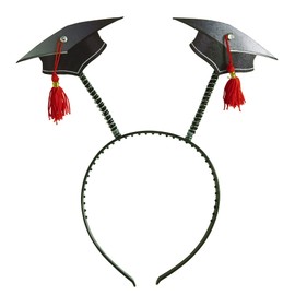 Widmann S.R.L. Akademiker Hair Band with Mortar Board ? Great Accessory For A Graduation, Student or Carnival