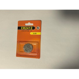 kunying CR2412 Lithium Battery (4-Pack) 3V Coin Button Cell Battery - Long Lasting Power for Car Key Fob, Garage Door Opener, Doorbell, Watch & More - Child Safety Packaging