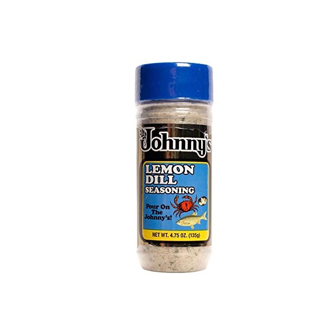 Johnny's Lemon Dill Seasoning - 4.75oz (FORMERLY SEAFOOD SEASONING)(Pack of 6)