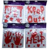 Bundle of 4 Items Bloody Hand Dripping Spatter Help Keep