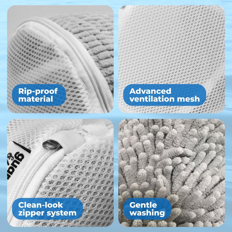 GUARD&MARINE Shoe Washing Bags for Laundry – Large 2Pcs Reusable