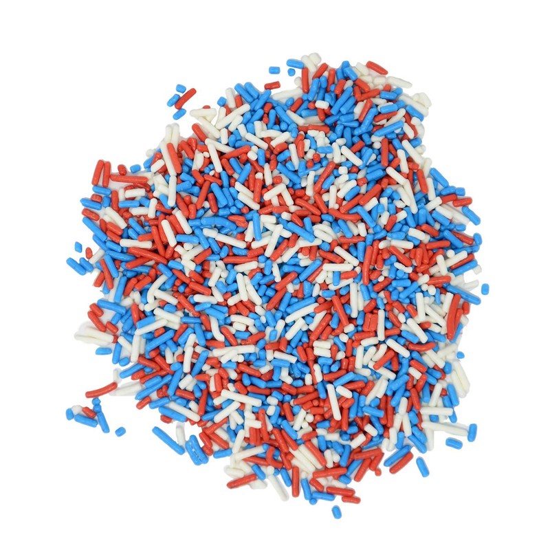 Mystic Sprinkles Patriotic Pride Jimmies Sprinkles 3.2 oz Bottle