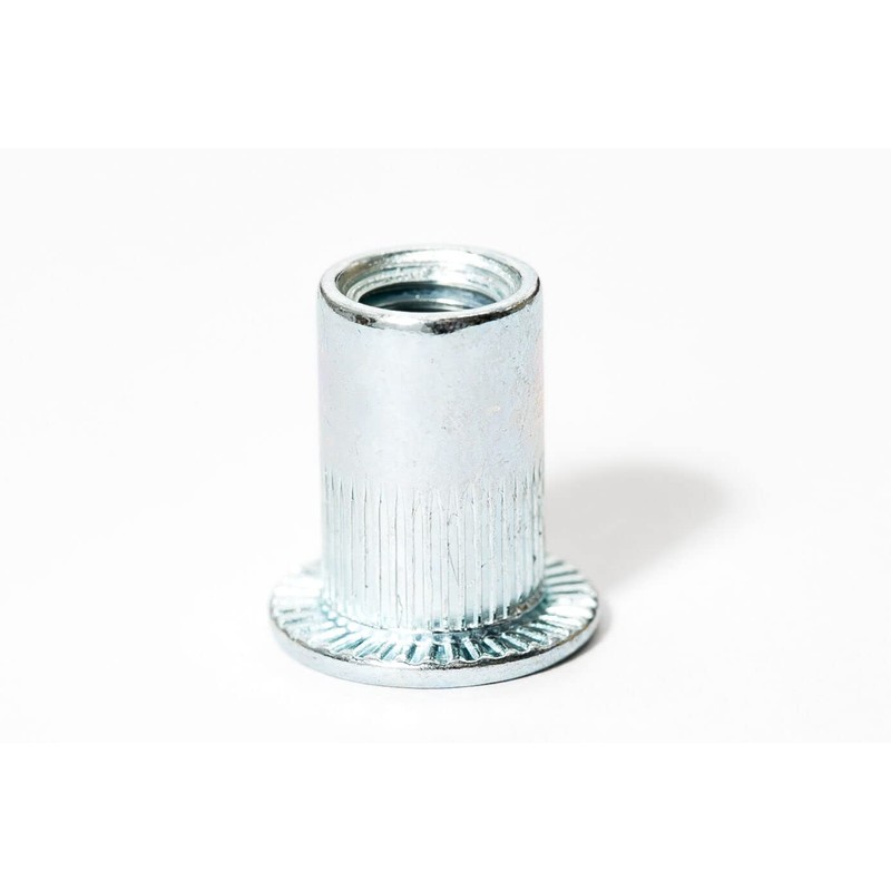 M4 x 11mm Flat Head Open End Blind Rivet Nuts