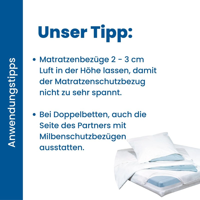 Softsan Mattress Cover Encasing Mite Protection, 90x200x16 cm