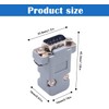 VISSQH 20Pcs(10Pair) DB9 Solder Connectors, D Sub Male/Female Adapter Connector