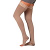 Juzo Soft Silver 30-40 mmHg Compression Stockings, Microdot Silicone Band,