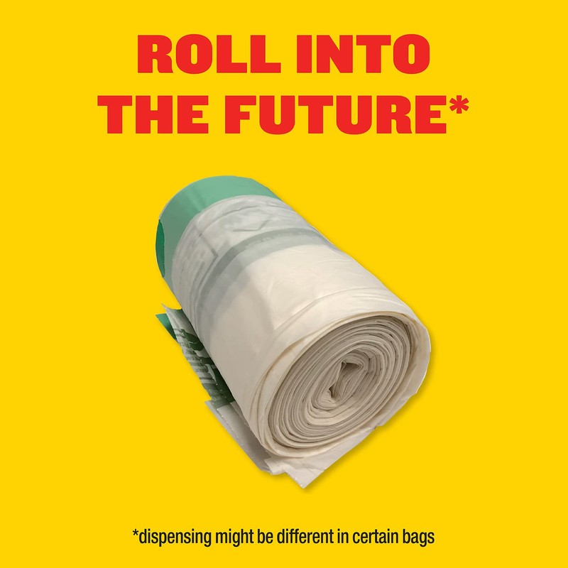 Glad 100% Compostable Drawstring Bags - Small 10 Litres -