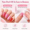 Pink Nude Nail Polish Pens 6 Colors, Quick Dry Water