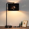 Bedside Table Lamp, Fully Dimmable Table Lamp with 2 USB