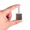 12 Pack Shank Mounted Flap Wheels, 80 Grit Aluminum Oxide