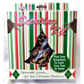 Winter Woods Holiday Scenting Kit Pine Cone Ornaments to Scent Your Tree & Home