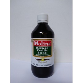 Molina Vanilla - Mexican Vanilla 8.3 FL oz / 250 ml by Molina