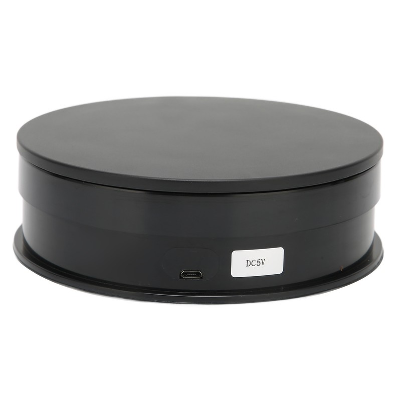 Rotating Display Stand 360° Motorized 5.9in Diameter 6.6lb Load Adjustable