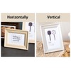 marysgift White A4 Frame Picture Frames 21.1x29.8 cm Wooden Classic