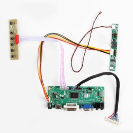 17 inch VGA DVI Audio LVDs LCD Controller Board 1280x960 DV170YGZ-N10 DV170YGM-N10 4:3 LCD Screen Panel, Work for New Gen Arcade 1up Cabinet