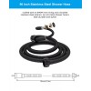HIbbent 90'' All Metal Shower Hose, Extra Long Stainless Steel