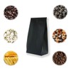 Bolsa Fuelles Laminada Negra Lamitec 100pz 39cm Café Semillas Alimentos