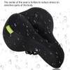 Wide Soft Bike Seat Cushion Shockproof Design Big Bum Extra