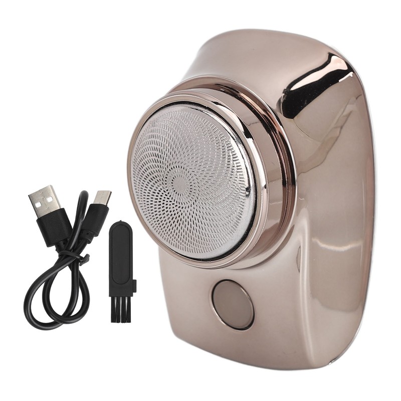 Electric Mini Beard Trimmer USB Rechargeable Floating Head Precise Trimming