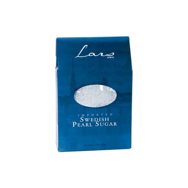 Lars' Own Swedish Pearl Sugar, 10-Ounce Packages (Pack of 6)