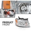 G-PLUS LED Front Headlights Assembly Left and Right Side Compatible